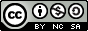Creative Commons icon for BY-NC-SA